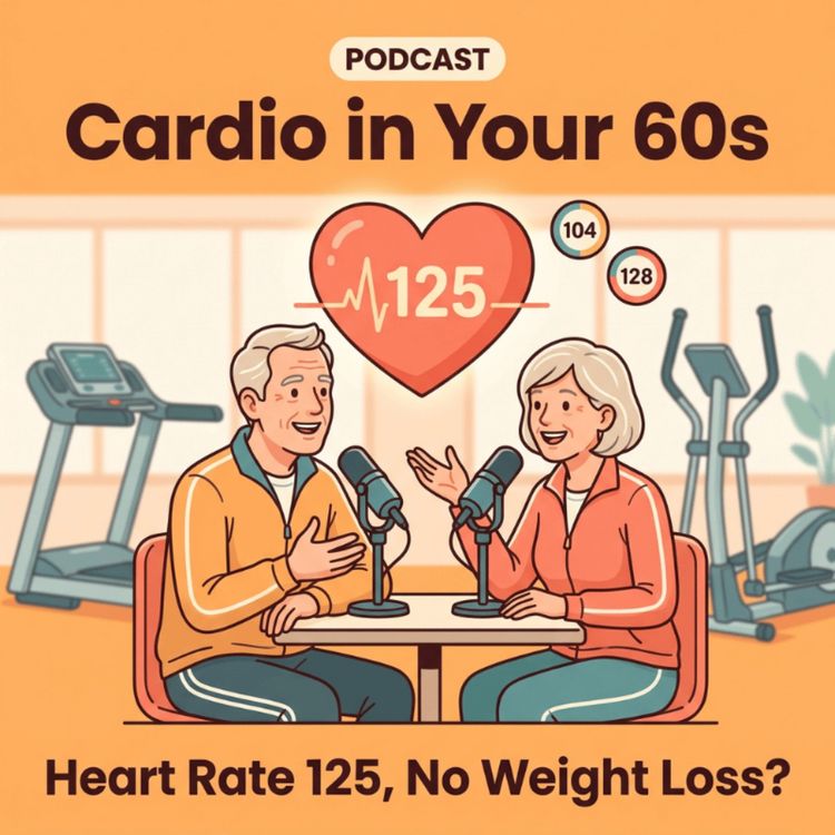 cover art for Aerobic Exercise in Your 60s | Heart Rate 125 and Still Not Losing Weight? Target Heart Rates by Goal and How to Use Cardio Machines Wisely