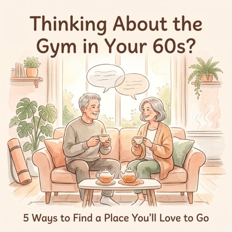 cover art for Gym Beyond Exercise: 5 Fresh Perspectives for Seniors & Beginners