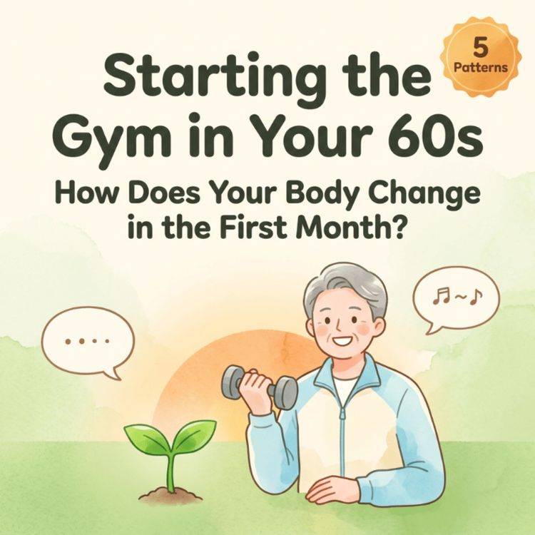 cover art for Gym at 60+: 5 Body Changes in Month 1