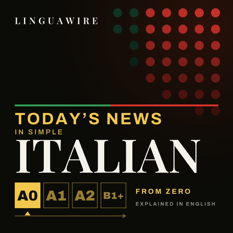 cover art for The Trump administration is preparing sanctions against the ICC in th | Beginner Italian class Nº069