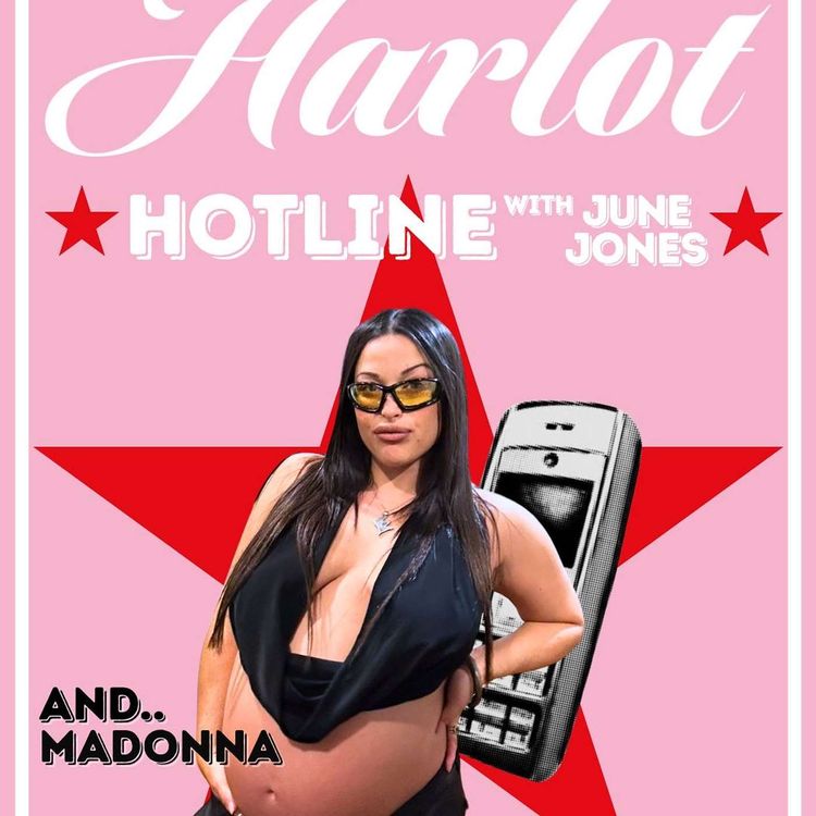 cover art for Chats with Madonna: Pregnancy and Community | Harlot Hotline