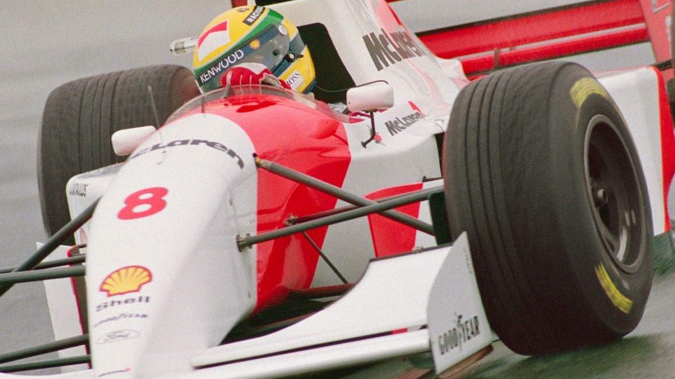cover art for Lap of the Gods: Ayrton Senna's stunning start at Donington '93