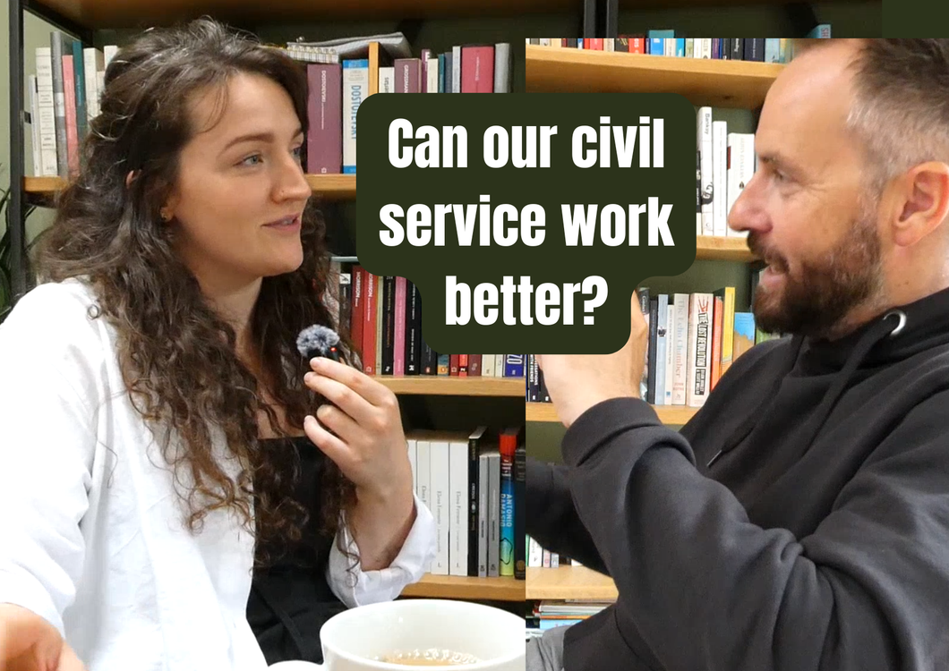 cover art for S1E4: Are civil servants the problem?