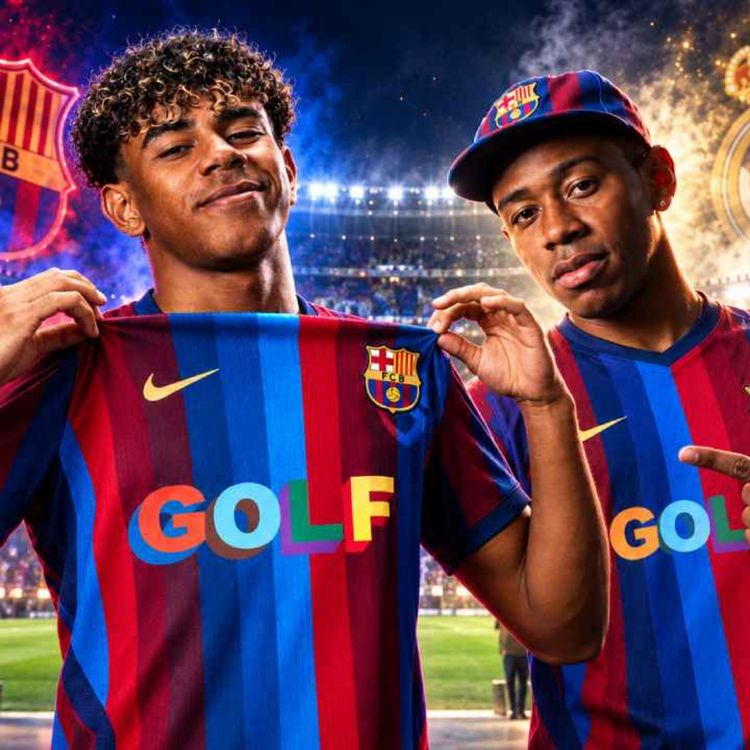 cover art for Tyler The Creator TAKES OVER Barcelona’s El Clasico Kit 🔥🥶
