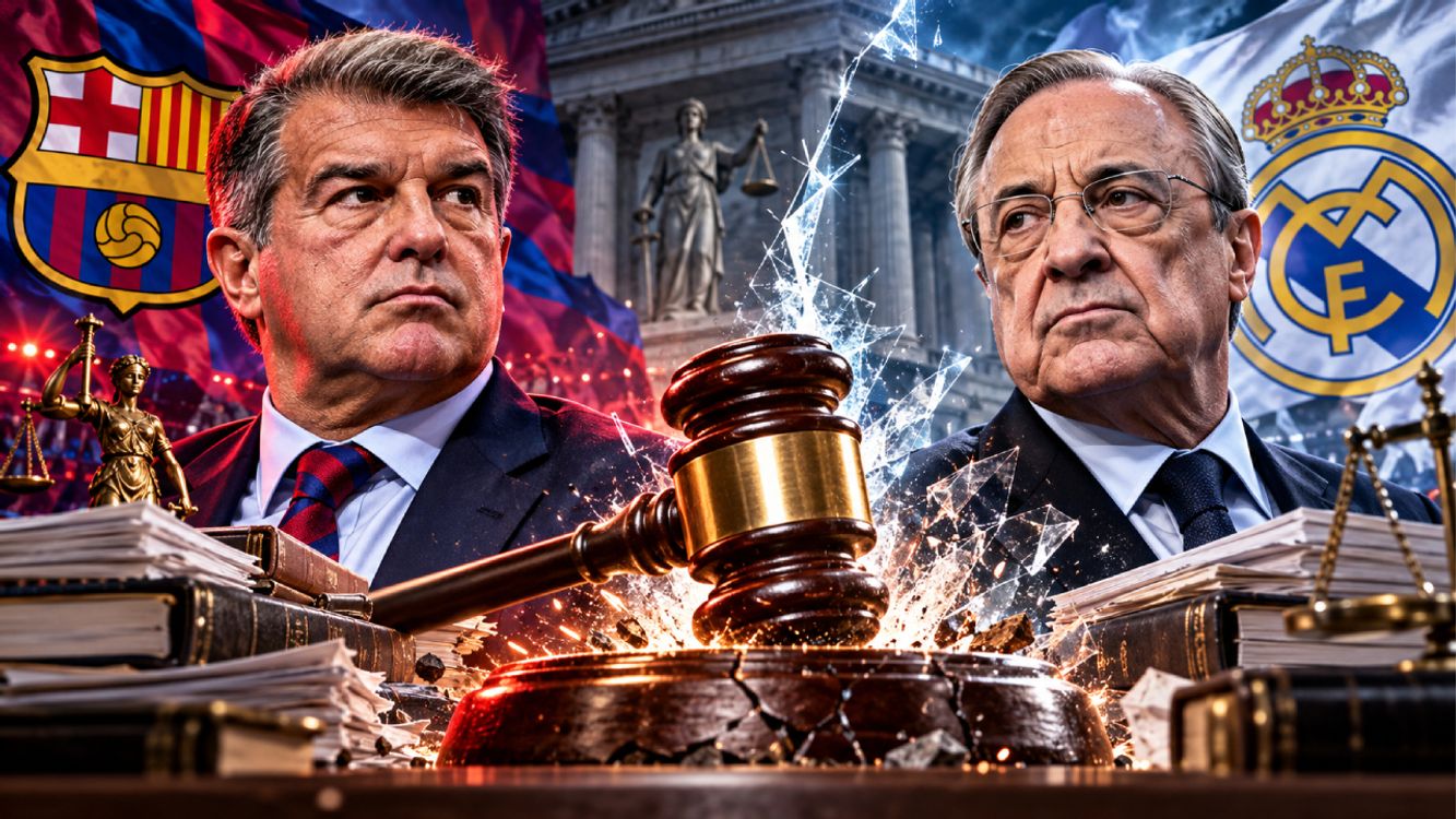 cover art for Barcelona Plans LEGAL ACTION Against Florentino Perez đ€Ż