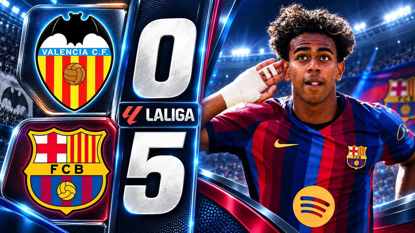cover art for 🎥 Valencia vs. Barcelona [0-5] - Match Review (La Liga 2026/2027)