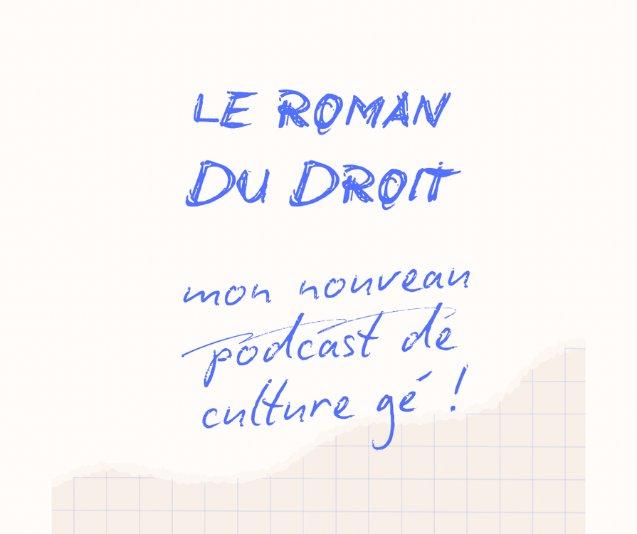 cover art for LE ROMAN DU DROIT, pour qui et pourquoi ?