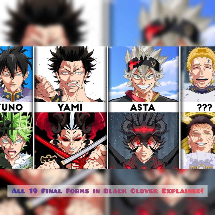 cover art for All 19 Final Forms in Black Clover Explained!