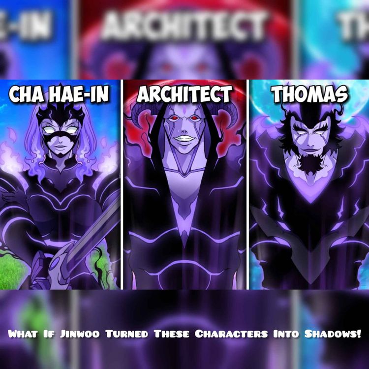 cover art for What If Jinwoo Turned These Characters Into Shadows!