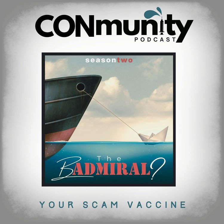 cover art for CONmunity Podcast | Season Two: The BADmiral