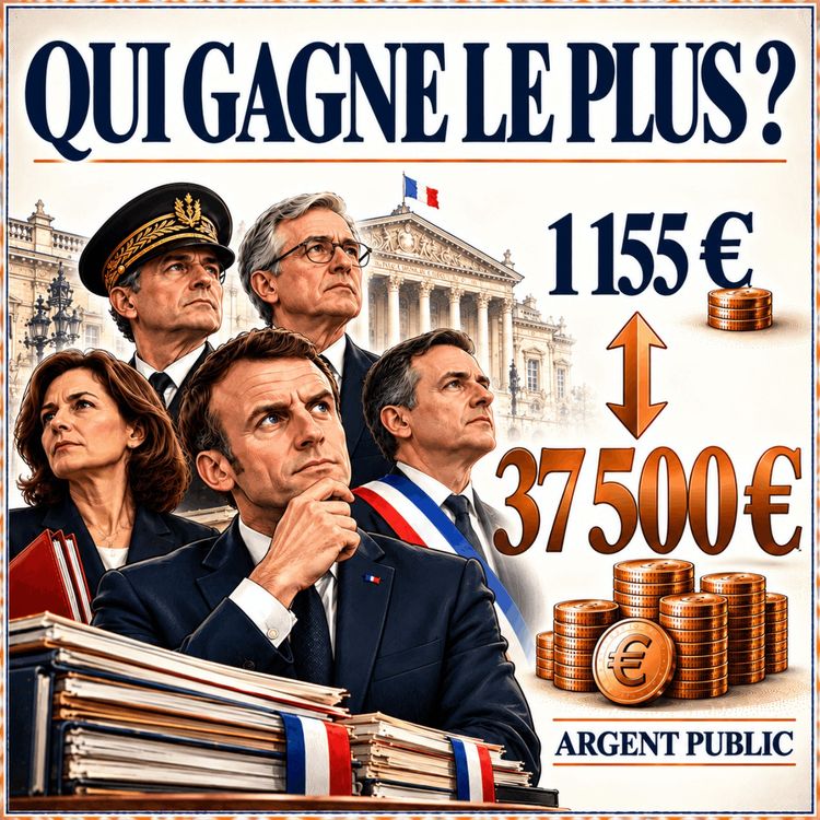 cover art for Le tabou des salaires des fonctionnaires enfin dévoilé