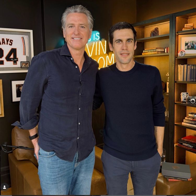 cover art for Gavin Newsom on Ego, Power, and Stoicism