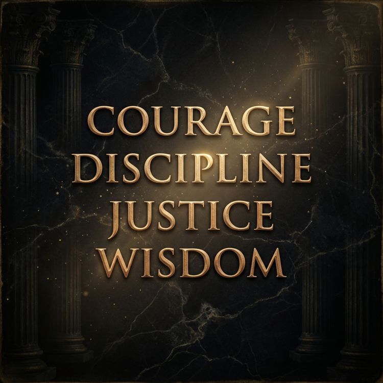 cover art for Your New Stoic Role Models for a Stronger Life
