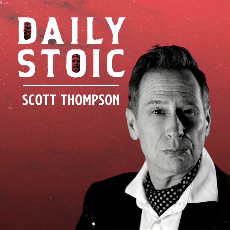 cover art for Scott Thompson on Epictetus and Approaching Life with Laughter