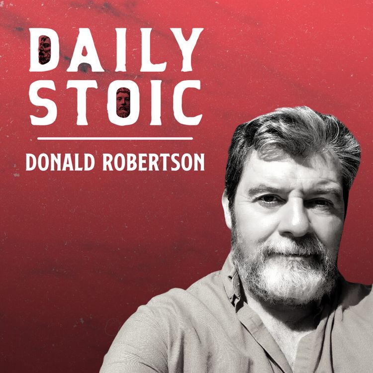 cover art for Donald Robertson on Marcus Aurelius and Understanding Stoicism