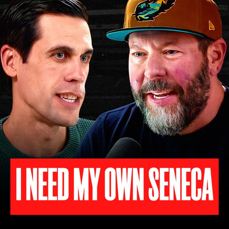 cover art for Why Bert Kreischer Thinks He Needs a Stoic Coach