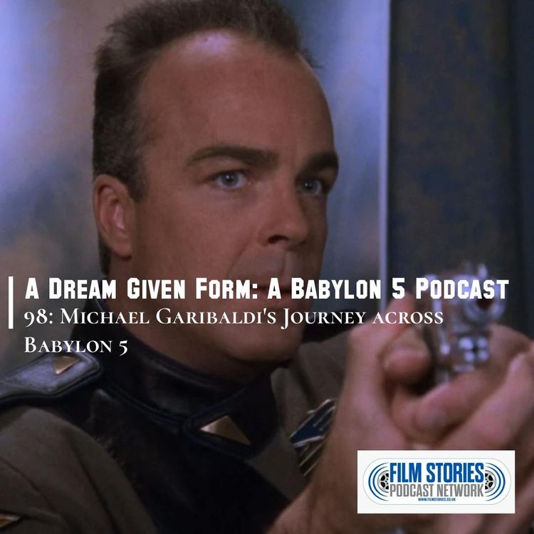 cover art for Michael Garibaldi's journey across Babylon 5