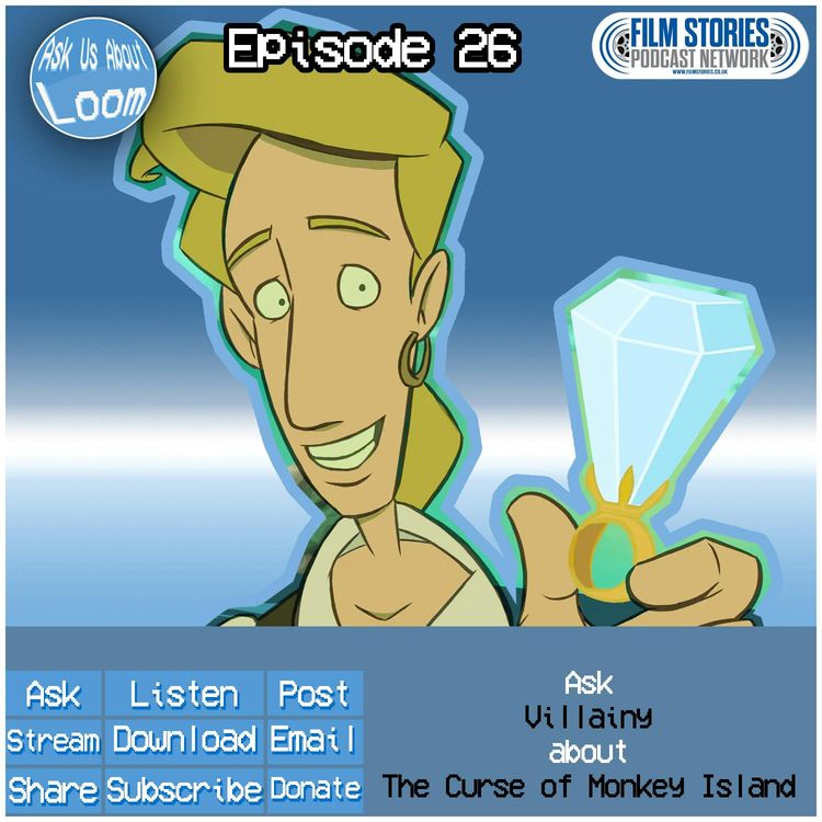 cover art for Ask Villany About...The Curse of Monkey Island