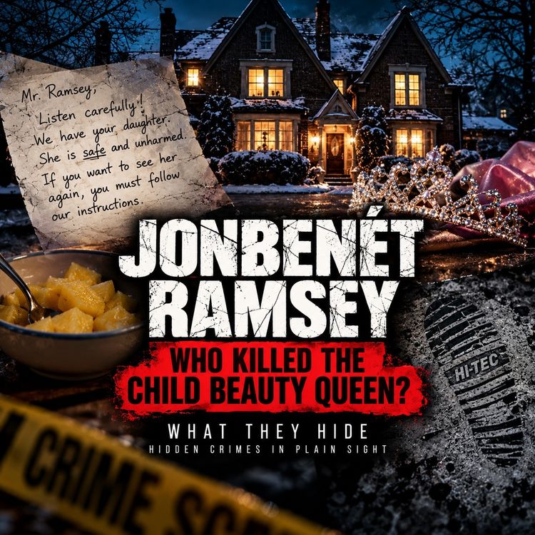 cover art for JonBenét Ramsey: Who Killed the Child Beauty Queen?