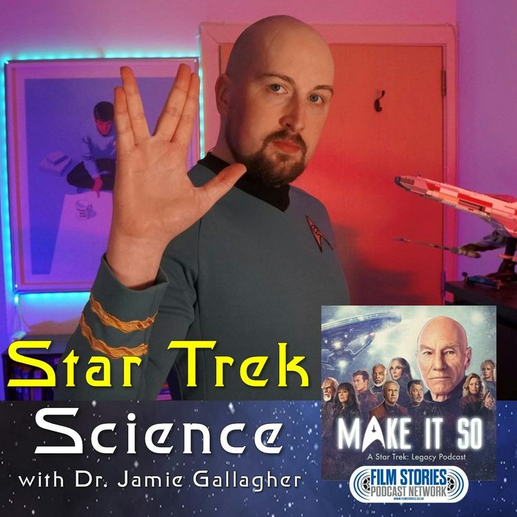 cover art for Star Trek Science with Dr. Jamie Gallagher
