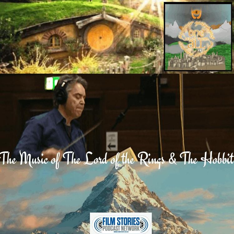 cover art for The Music of The Lord of the Rings & The Hobbit Movie Trilogies