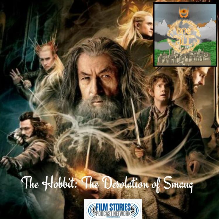 cover art for The Hobbit :The Desolation of Smaug