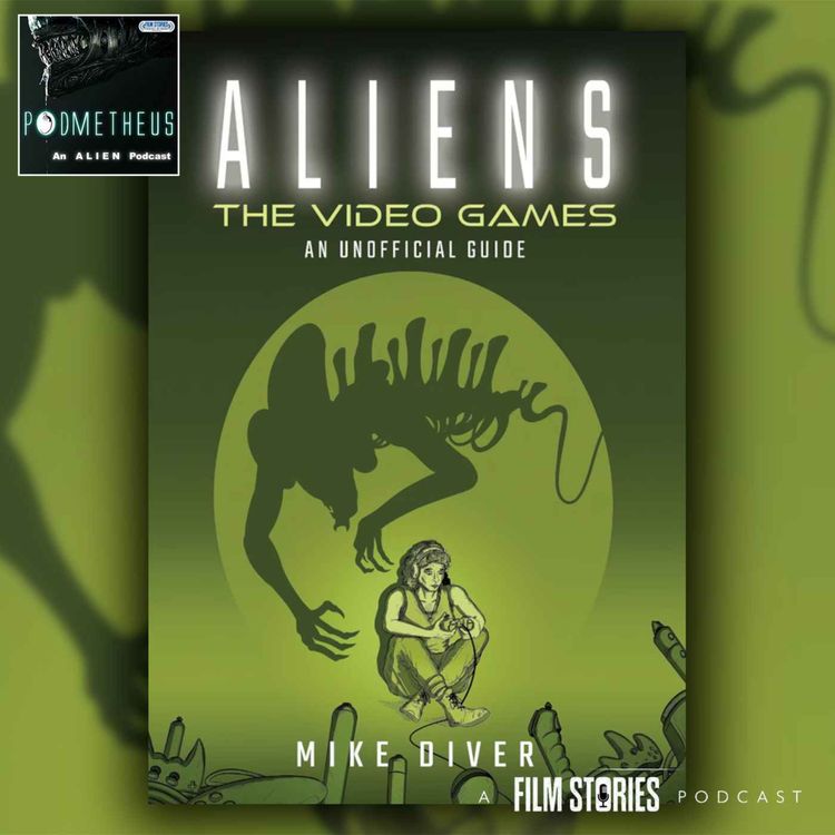 cover art for Aliens: The Video Games with author Mike Diver