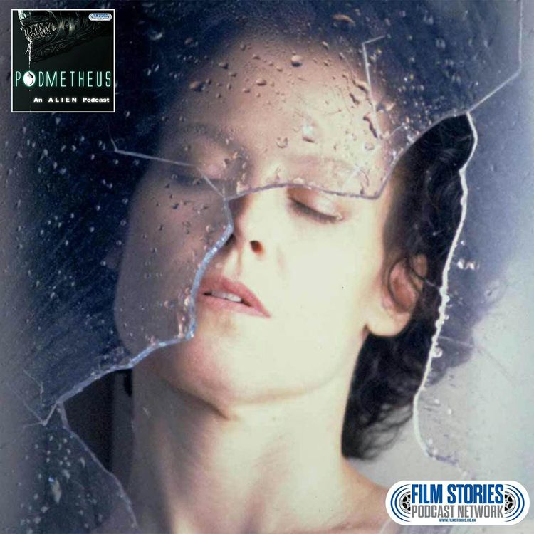 cover art for Alien3 with Mike Jozic