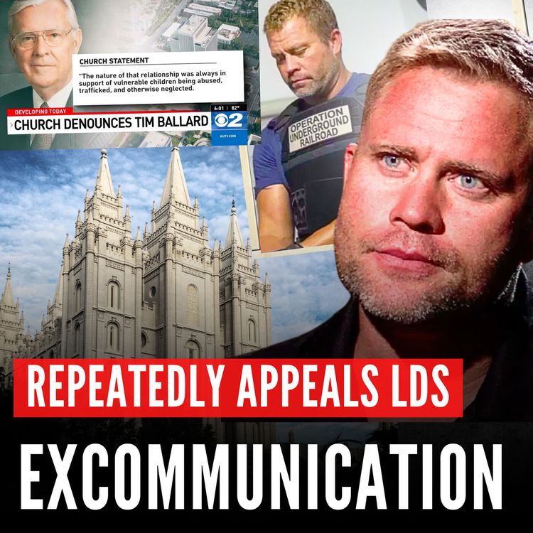 cover art for Tim Ballard Claims RITUAL SATANlSM Happening in LDS Church (yet still fully believes)