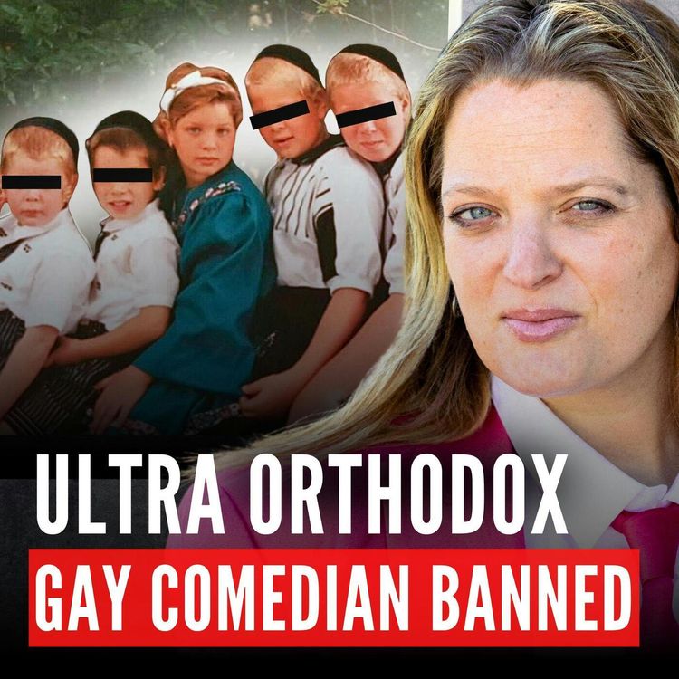 cover art for How Gay Hasidic Comedian Turned Trauma Into Punchlines (ft. Leah Forster)