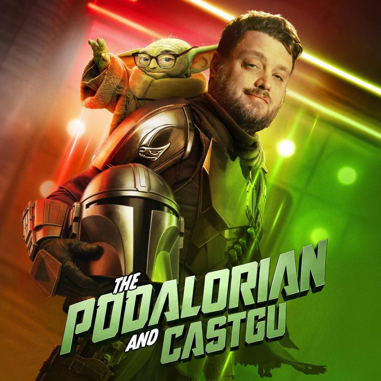 cover art for The Mandalorian and Grogu with Chris Gethard