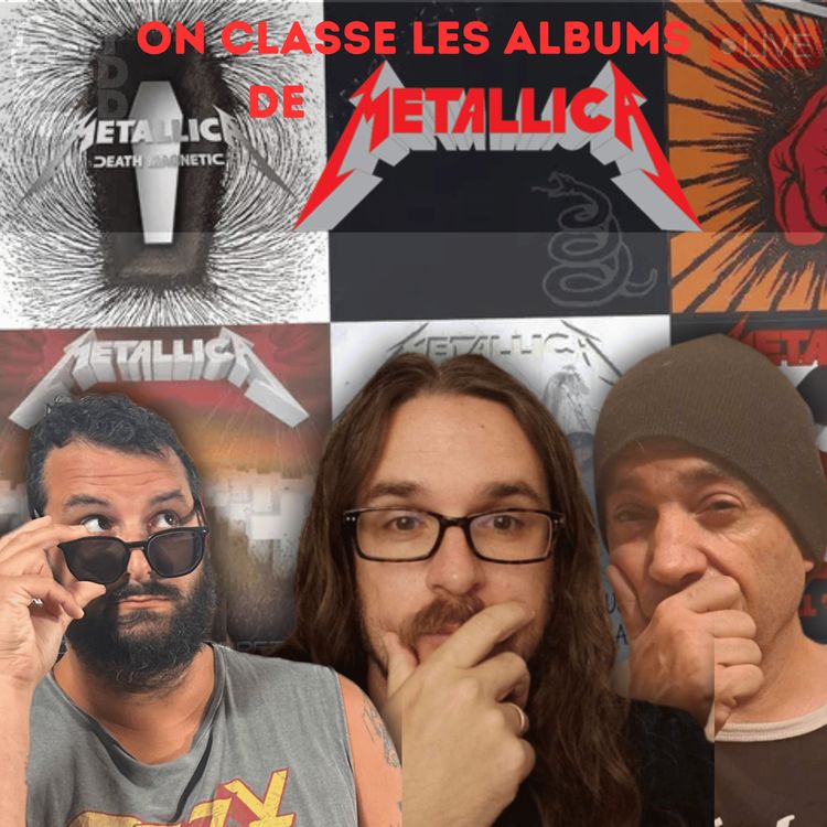 cover art for ON CLASSE LES ALBUMS DE METALLICA