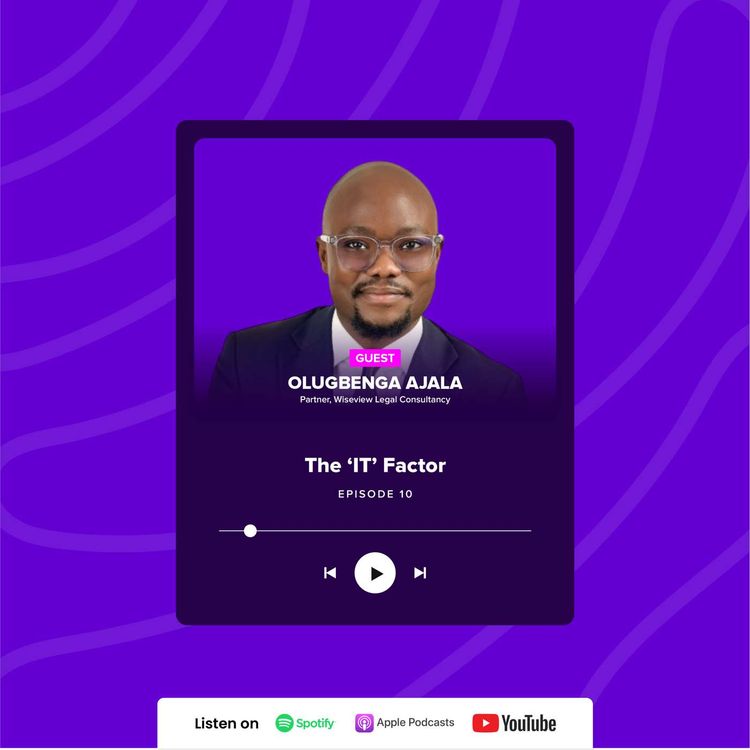 cover art for The ‘IT’ Factor with Olugbenga Ajala.