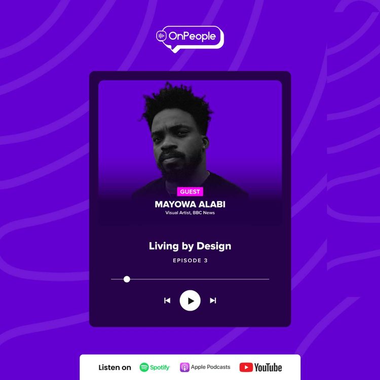 cover art for Living by Design with Mayowa Alabi