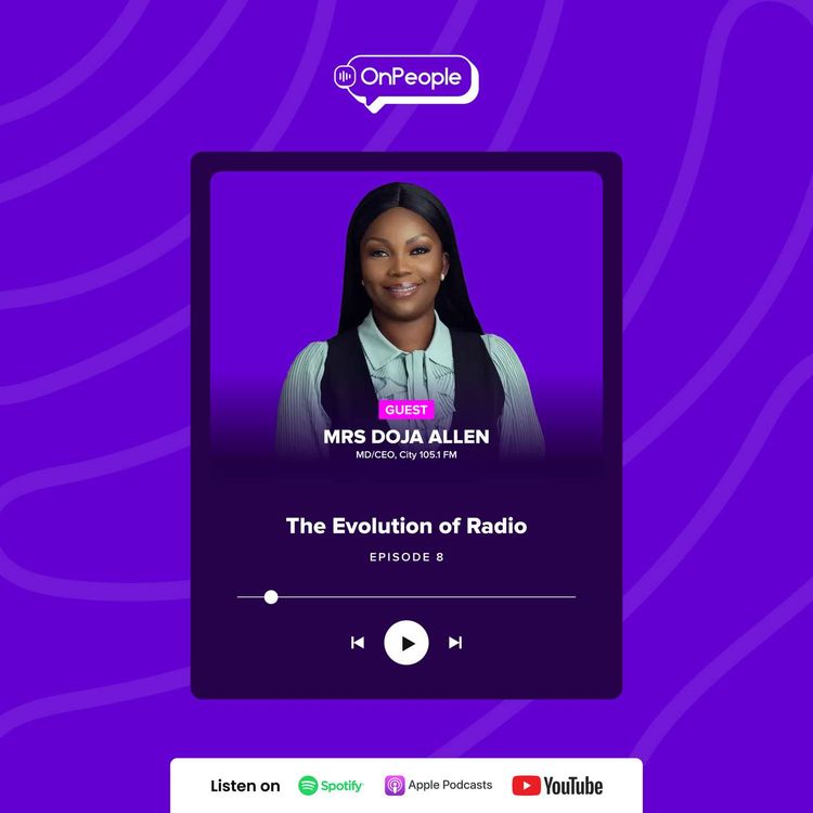 cover art for The Evolution of Radio with Mrs Doja Allen