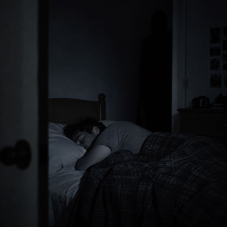 cover art for I Was Never Alone in My Room. 😨