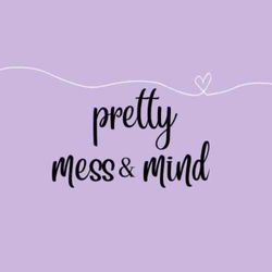 cover art for pretty mess & mind by Ambarsita