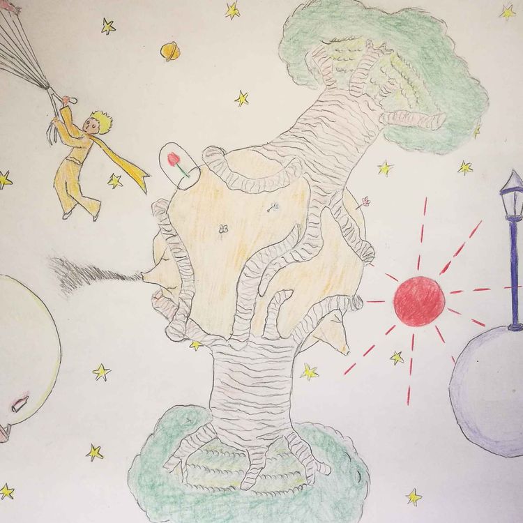 cover art for Livre audio : "Le petit prince" : Chapitre 4