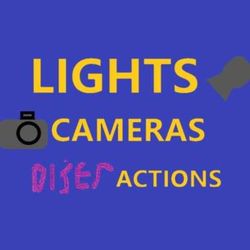 cover art for Lights, Cameras, Distractions