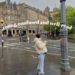 cover art for Young, confused and well-read