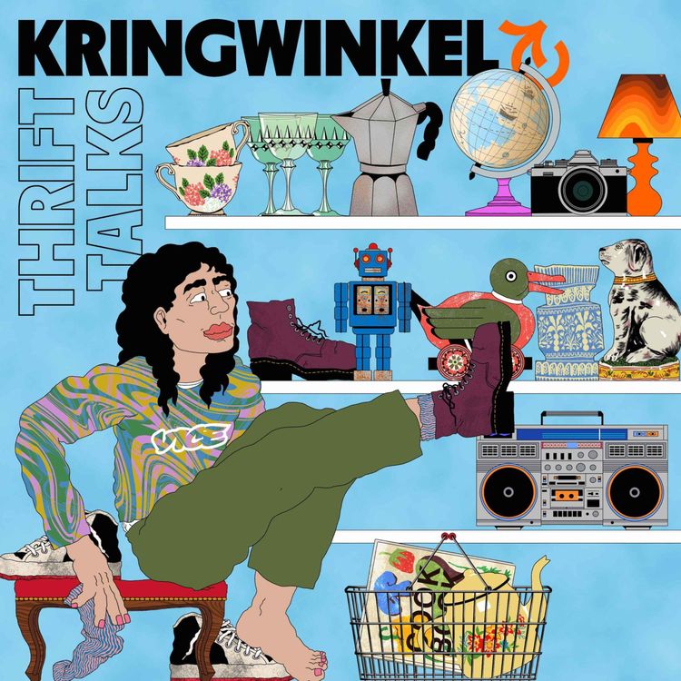 cover art for 'Kringwinkel Thrift Talks' aflevering 2:  circulariteit vandaag