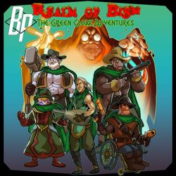 cover art for The Realm of Bism: The Green Cloak Adventures