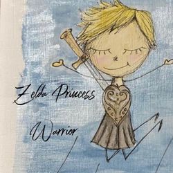 cover art for Zelda, Princess Warrior: Life Hacks for Living Full and Dying Well