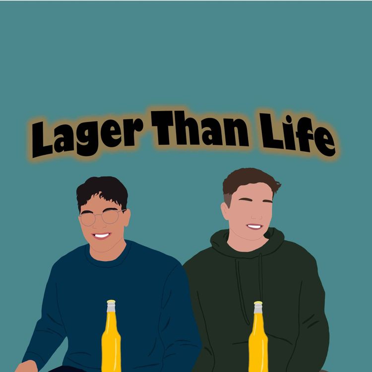 cover art for SPARE CONFUSION, AI SCARIES, & KIM K AND NORTH WEST TIKTOK?! EPISODE 1 // LAGER THAN LIFE