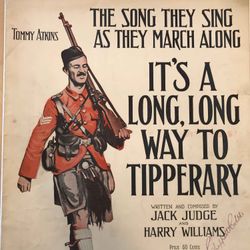 cover art for "It's a Long Way to Tipperary": British Song in World War 1