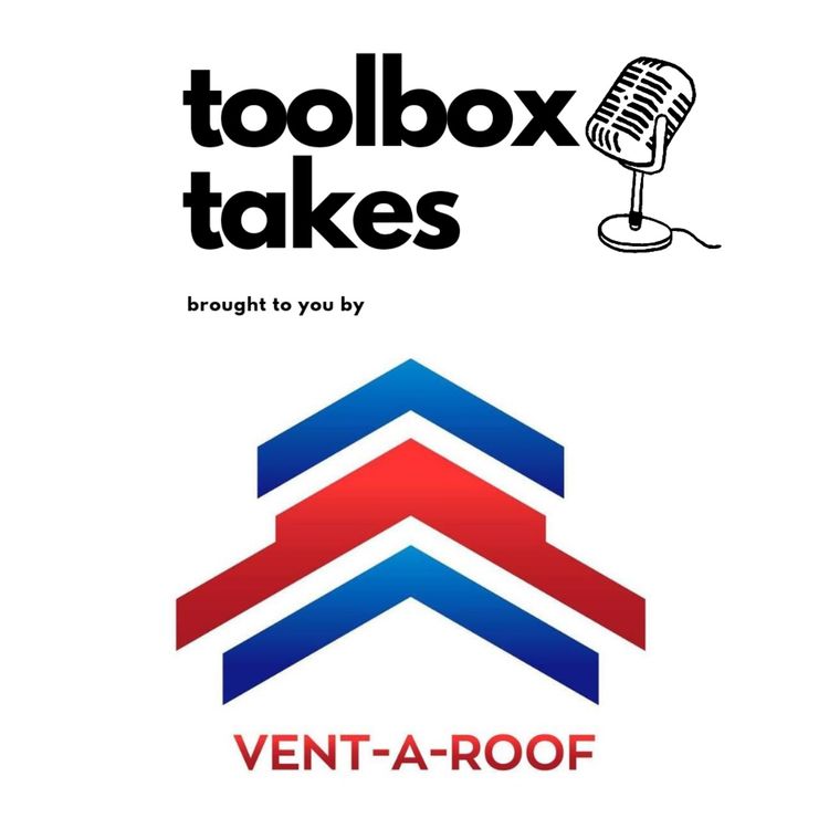 cover art for Toolbox Takes E01 - The Roofing Industry with Damien Gunn
