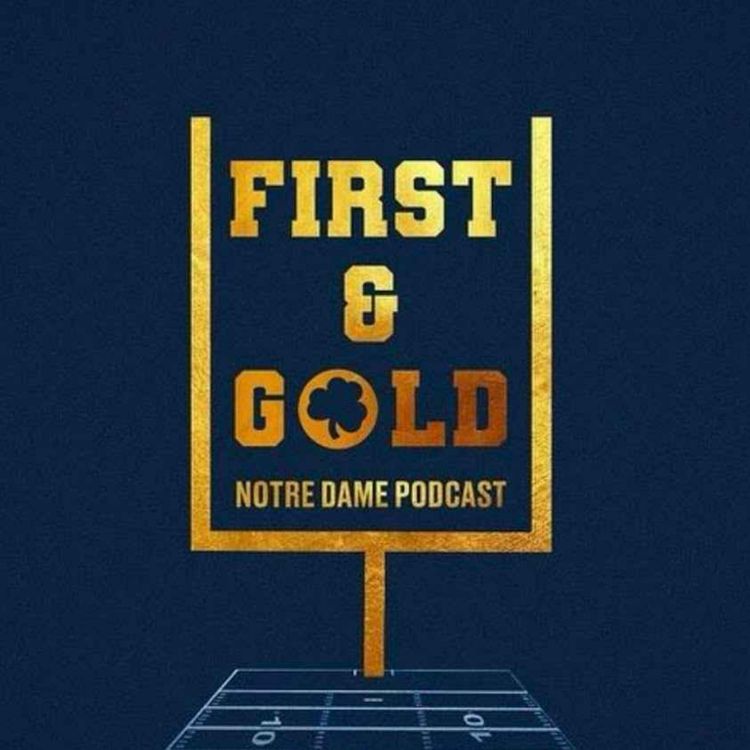 cover art for First and Gold: Talking Irish Recruiting, NDWBB, and LAX