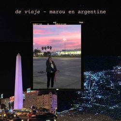 cover art for de viaje - marou en argentine