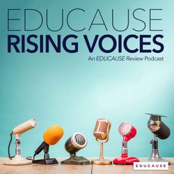 cover art for EDUCAUSE Rising Voices