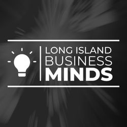cover art for Long Island Business Minds
